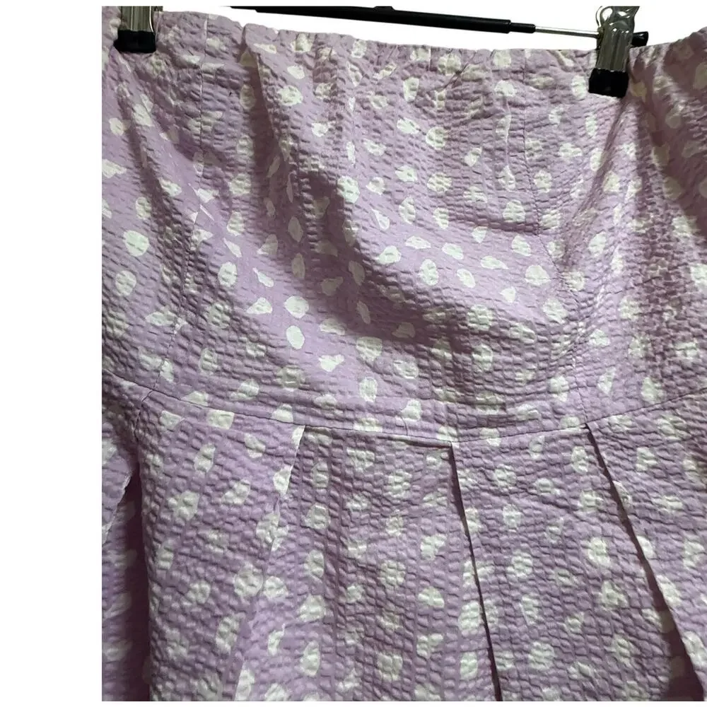 J.Crew Soft Purple 100% Cotton Sleeveless Mini Dress - Size 6